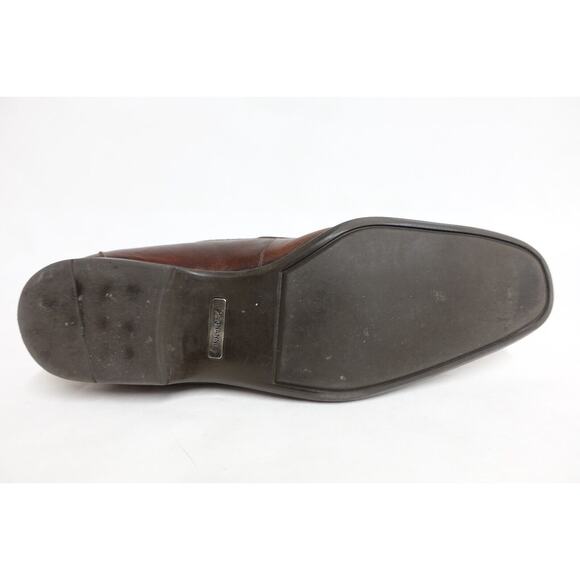 MAGNANNI Men Loafers Lino Strap Penny Size 10.5 M Brown Slip-On Dress Shoes main image 10